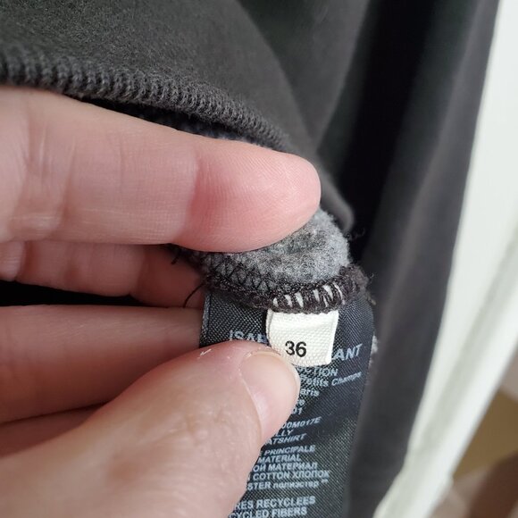 ISABEL ETOILE MARANT Milly MillyNY Sweatshirt Sweater Cotton Logo Women 36,Small - Picture 10 of 13